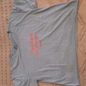 Gray T-Shirt with Red Desert Girl